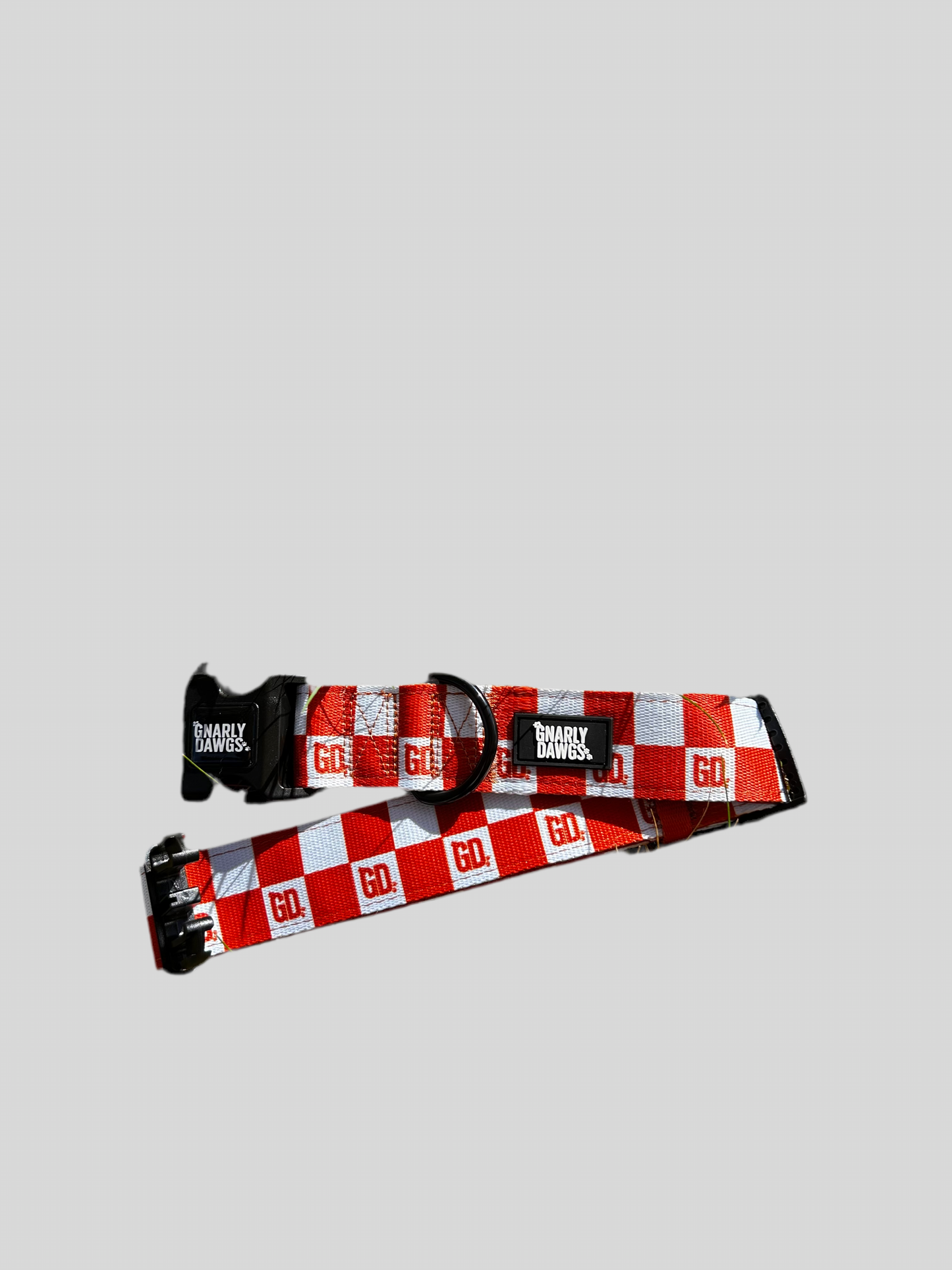 Orange Checkered Collar