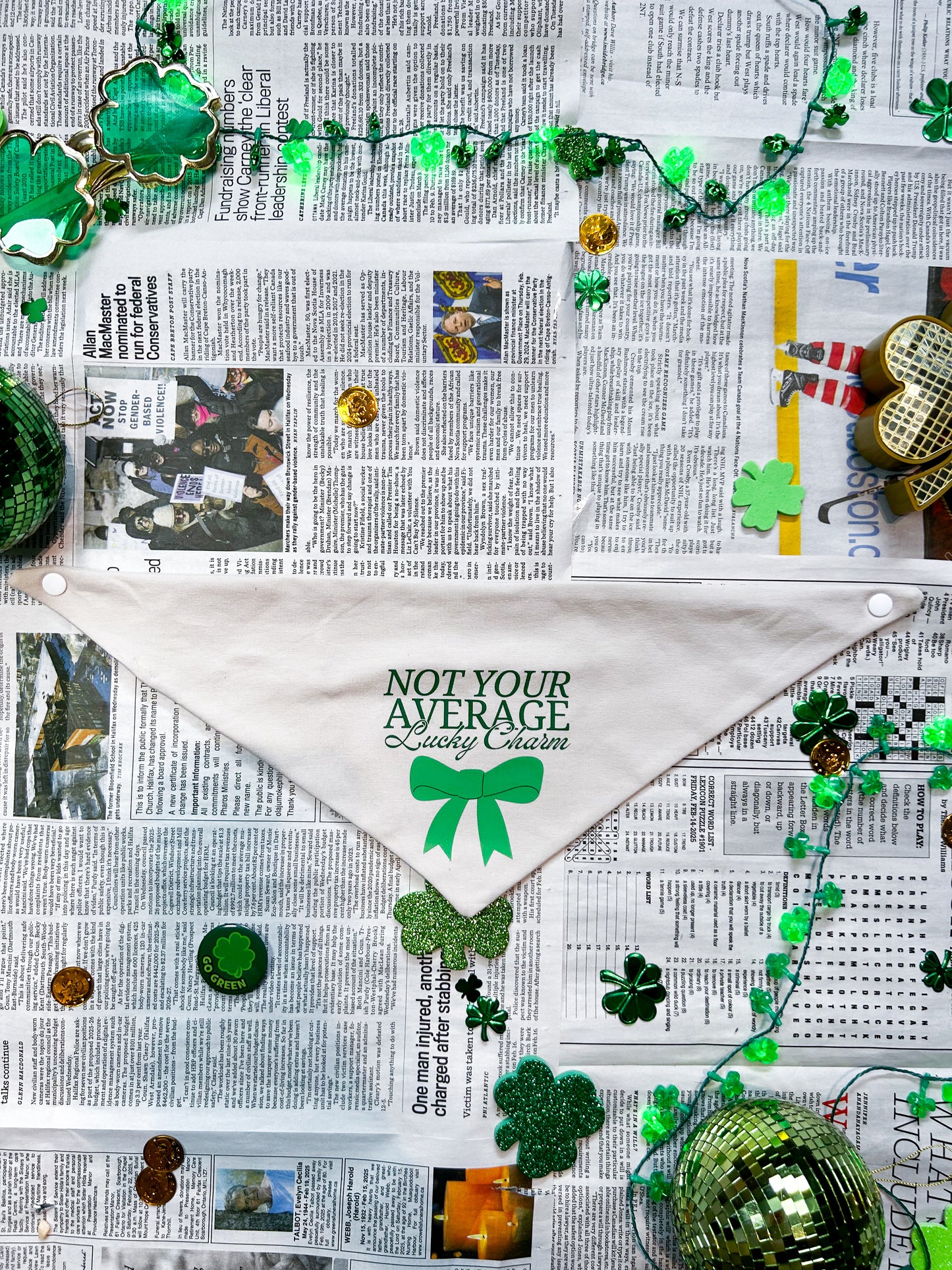 Not Your Average Lucky Charm Bandana